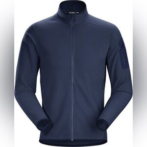 Arc'teryx Men’s Delta LT Jacket Lightweight Fleece Size XXL in Blue Activewear